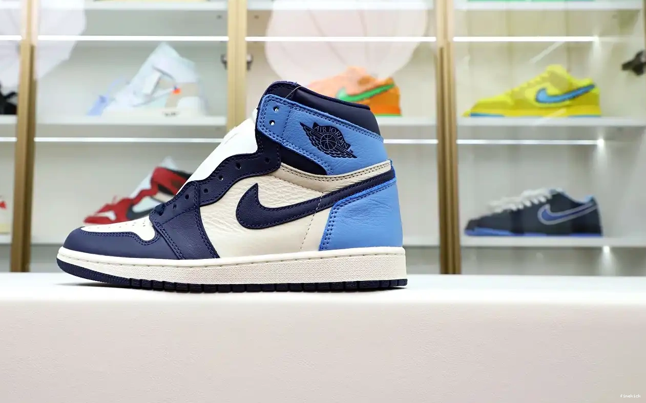 1 HIGH RETRO AIR OG 'OBSIDIAN' JORDAN 0521